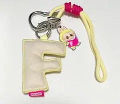 POPMART pin for love ラブブ アルファベット F