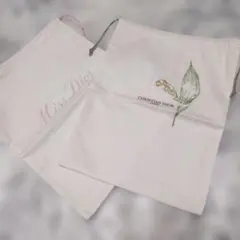 Christian Dior ミスディオール巾着 2点すずらん➕️ピンク千鳥柄