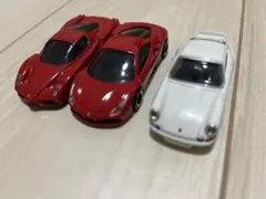 トミカ フェラーリ ポルシェ 3台セット スポーツカー まとめ売り