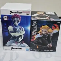 鬼滅の刃 ぬースト煉獄杏寿郎　grandista猗窩座 フィギュア