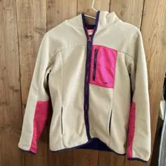 Nike フリースジャケット M ベージュ/ピンク