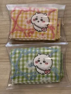 【新品未使用】ちいかわ タオルハンカチ 2枚セット