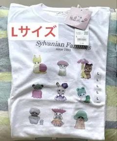 シルバニア　Tシャツ ユニクロ　Ｌサイズ　l 完売　UNIQLO シルバニア