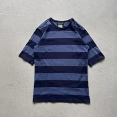 00s agnes b. homme border tee ボーダー ネイビーのサムネイル