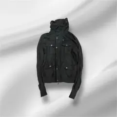 archive y2k シワ加工 ミリタリージャケット ギミック　グランジ