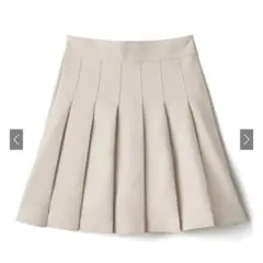 GRL グレイル インパン裏地付きプリーツミニスカート[at2171]