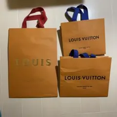 ルイヴィトン　ショッパー　紙袋　クリスマス　限定