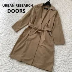 アーバンリサーチ DOORS コットンワイドビッグコート フリーサイズ ベージュ