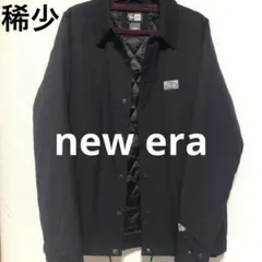 new era ニューエラ　稀少　レア　メタルプレート　コーチジャケットウール