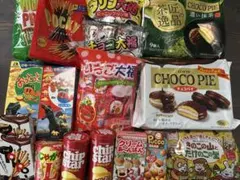 アミューズメント菓子詰め合わせ　まとめ売り チョコパイ ポッキー じゃがりこなど