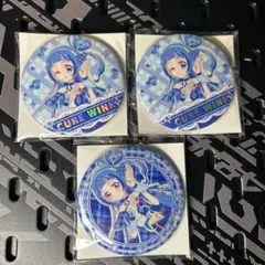 キミとアイドルプリキュア展 缶バッジ キュアウインク 3個