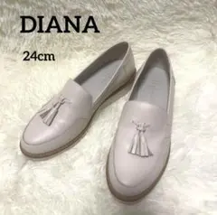 artemis by DIANA タッセル付き厚底ローファー