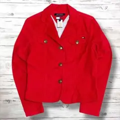 美品 トミージーンズ TOMMYJEANS ジャケット ロゴ 赤色 M 1946のサムネイル