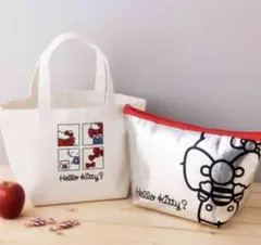 ハローキティー　トート＆保冷ポーチ豪華2点セット