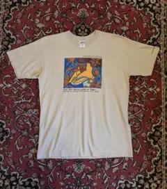 希少 00s anvil ダライラマ14世 アートTシャツ L