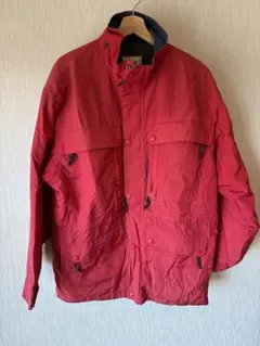 90s L.L.Bean メイン・ワーデンズ・パーカ レッド チェック裏地 XL