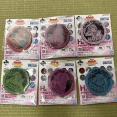 ワンピース 一番くじ H賞 アクリルマグネット 6種セット