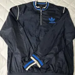 adidas ネイビー ジップアップジャケット