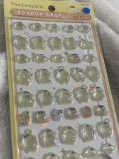 【新品、未開封正規品】ボンボンドロップシールミニ　ポムポムプリン　サンリオ