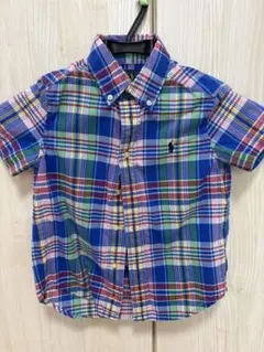 ラルフローレン　子供用チェックシャツ