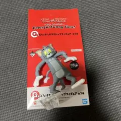 一番くじ　トムとジェリー　G賞 どたばたデスクトップフィギュア　トム