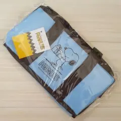 PEANUTS スヌーピー 保冷バッグ 保温バッグ 青 ブルー 水色