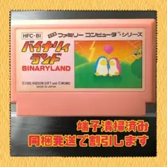 FC ファミコンソフト　バイナリィランド