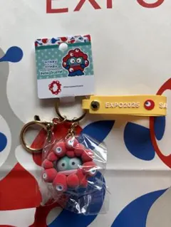 ミャクミャク ハンギョドン フロッキー 立体キーホルダー EXPO2025