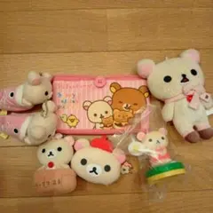 リラックマ ピクニックテーマ ⚪コリラックマぬいぐるみセット