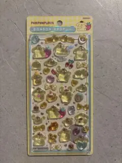 【正規品】ポムポムプリンボンボンドロップシール第2弾