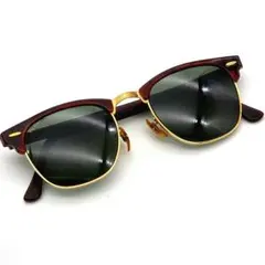 レイバン クラブマスター ボシュロム製 B&L USA製 べっ甲 ゴールド