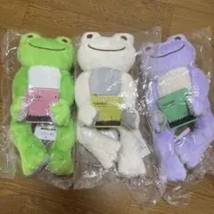 YOASOBI かえるのピクルス ピーンドール 3体セット ぬいぐるみ 新品 かえるのピクルス pickles home
