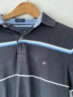 TOMMY HILFIGER ロングTシャツ 襟付き　トミーヒルフィガー