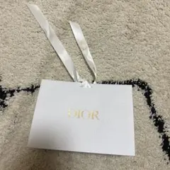 Dior ショップ袋 ホワイト