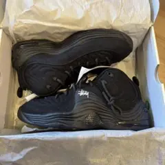 Stussy × Nike Air Penny 2 "Black"