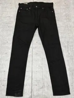 Levis 510 PREMIUM ビッグE ブラック デニムパンツ リーバイス