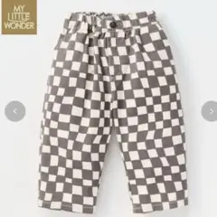 チェッカー ボトムス