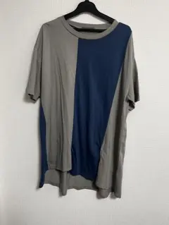 イズスカラーバイカラー 半袖 Tシャツ 切り替えデザインのサムネイル