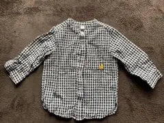 après les cours チェック柄シャツ 90