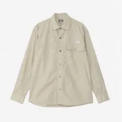 ノースフェイス ヌプシ Nuptse Shirt 長袖シャツ ベージュ Lのサムネイル