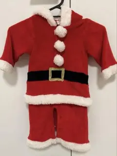 サンタコスチューム 赤 80cm