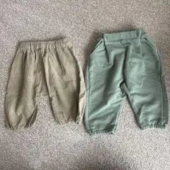 記名なし　ユニクロ　ラグマート　パンツ　80
