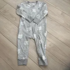 baby GAP グレー クマ ロンパース 18-24ヶ月