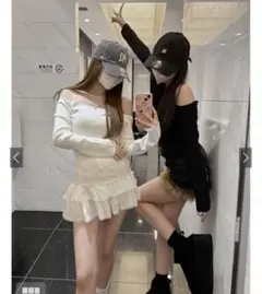 GRL グレイル オフショルダーニットトップス 三上悠亜 ru1100