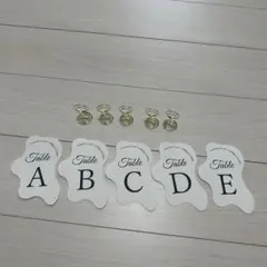 テーブルナンバー結婚式