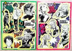 ヒロアカ　カスタムステッカーコレクション　第2弾　緑谷出久　麗日お茶子