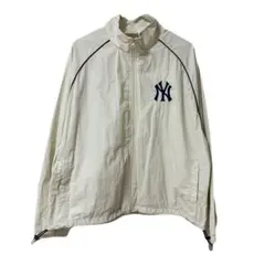 美品 MLB NewYorkYankees ナイロンジャケット ドローコード