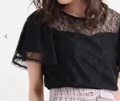 MAJESTIC LEGON シアーレースプルオーバー