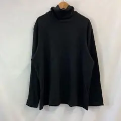UNIQLO ユニクロ ハイネック カットソー ヒートテック 長袖 黒 3XL