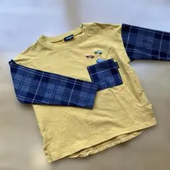 kladskap クレードスコープ　長袖　トレーナー　120 車　チェック